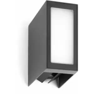 Log wall lamp dark gray