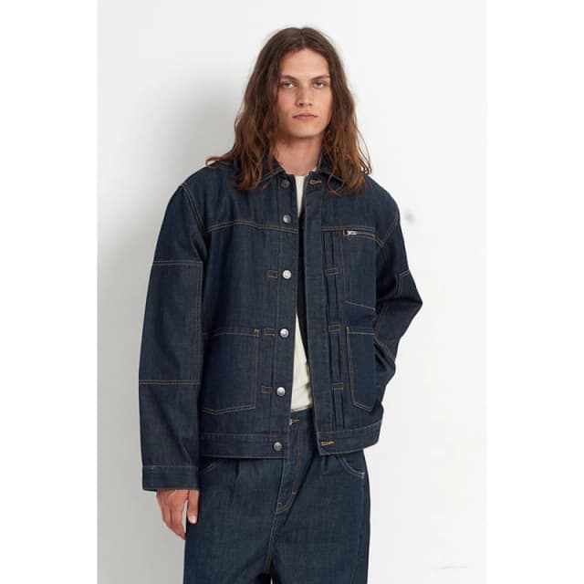 The Ragged Priest Mens Control Denim Jacket Blue male X Small