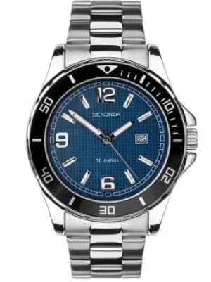 Sekonda Mens Stainless Steel Bracelet Watch 1512