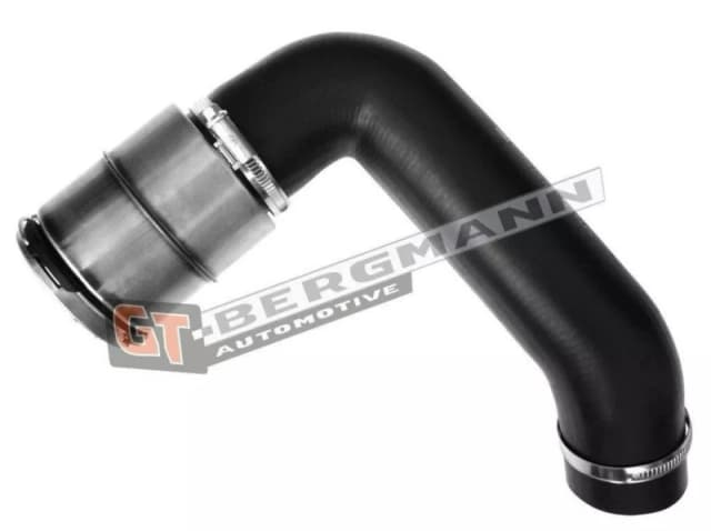 GT-BERGMANN GT52-481 Turbocharger Hose with clamps, Rubber with fabric lining Metal, Rubber with fabric lining Charger Intake Hose (3314)