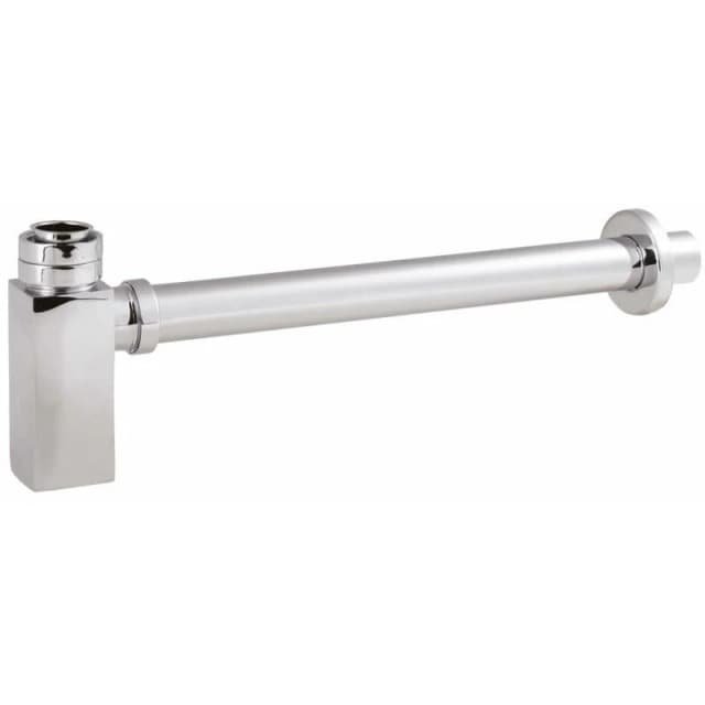 HUDSON REED Hudson Reed - Milano Arvo - Minimalist Square Basin Bottle Trap for Wall Hung Basin - Chrome EK306