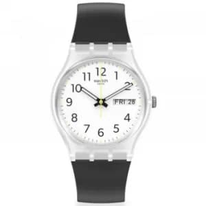 Unisex Swatch Rinse Repeat Black Watch