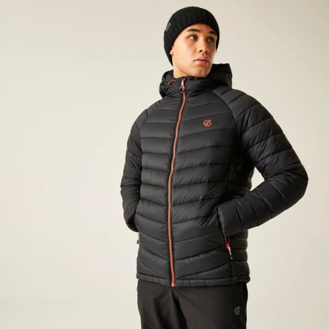 Dare 2b Dare 2b Men Torrek Baffled Hiking Jacket in Jet Black Size: X-Small Jet Black XS Male 5063019821054