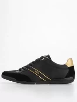 BOSS Saturn Lowp Trainer - Black, Size 11, Men