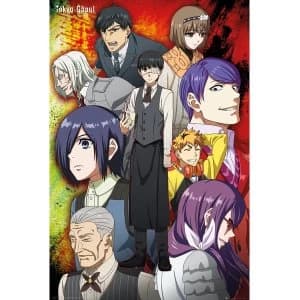 Tokyo Ghoul Group Maxi Poster