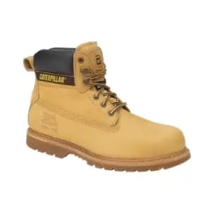 Caterpillar Holton SB Safety Boot / Mens Boots / Boots Safety (12 UK) (Honey) - Honey