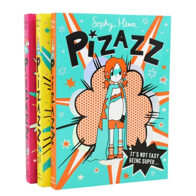 The Super Awesome New Superhero Pizazz Series 3 Book Set Sophy Henn Sophy Henn Books
