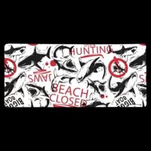 Jaws Beach Closed Gaming Mouse Mat - Large