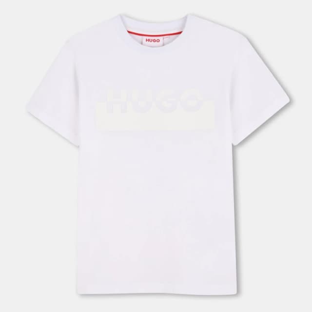 Hugo Kids T-Shirt White 10P male 4Y