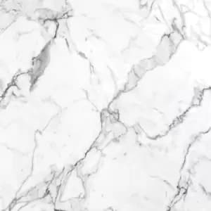 Linda Barker Calacatta Marble 2400mm x 1200mm Hydro-Lock Tongue & Groove Bathroom Wall Panel - Calacatta Marble - Multipanel