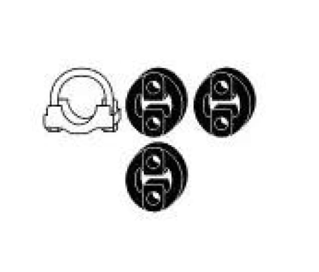 HJS 82 15 9010 Mounting Kit, exhaust system Mounting Kit,exhaust system (1127)