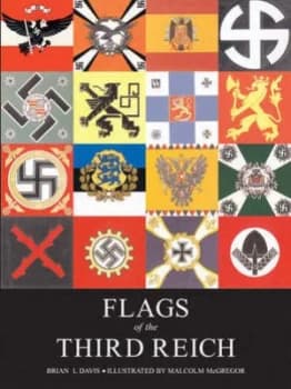 Flags of the Third Reich by Brian Davis Paperback