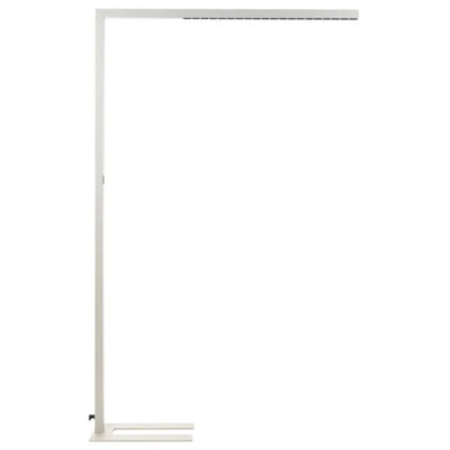 Beliani LED Floor Lamp Mensa With Motion Sensor Metal Silver