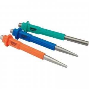 Draper Expert 3 Piece Nail Set and Pin Punch Set