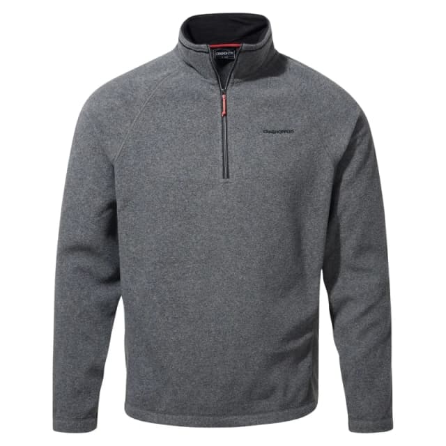 Craghoppers Craghoppers Men 'Corey VI' Half-Zip Fleece in Mid Grey Size: Medium Mid Grey M Male 5054904484713
