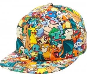 Pokemon Pikachu and Friends Snapback Cap