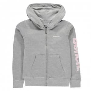 Bench Delphine Zip Hoodie - Grey Marl
