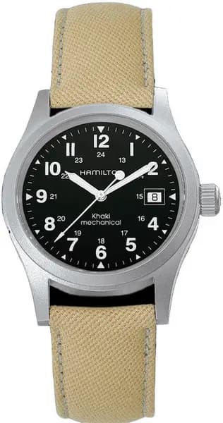 Hamilton Watch Khaki Field Officer Handwinding - Black HM-731