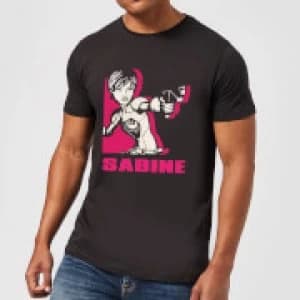Star Wars Rebels Sabine Mens T-Shirt - Black