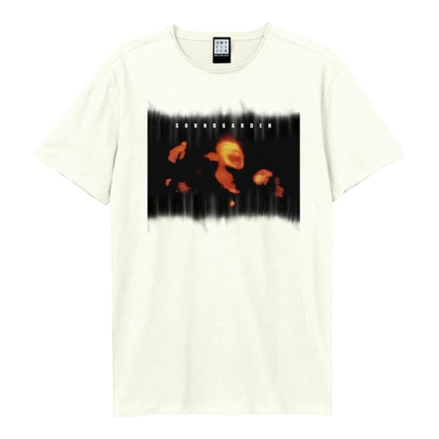 Amplified Amplified Men Superunknown Soundgarden Vintage T-Shirt in White Size: X-Small White XS Male 5063527531704