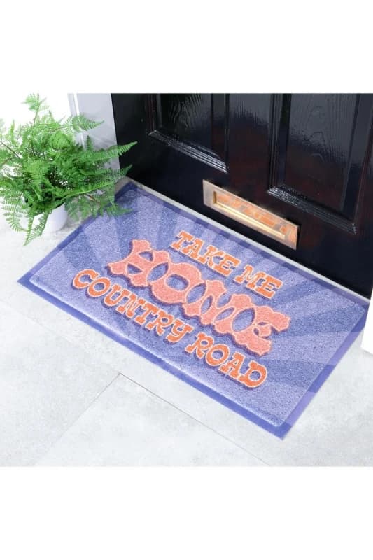 Native Natural Take Me Home Country Road Doormat (70 X 40Cm)