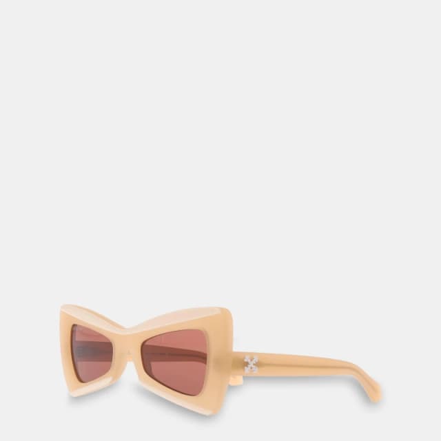 Off White Nashville Sung Square Sunglasses Sand Brown unisex One Size
