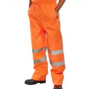 Beeswift Traffic Trousers Orange 4XL TENOR4XL