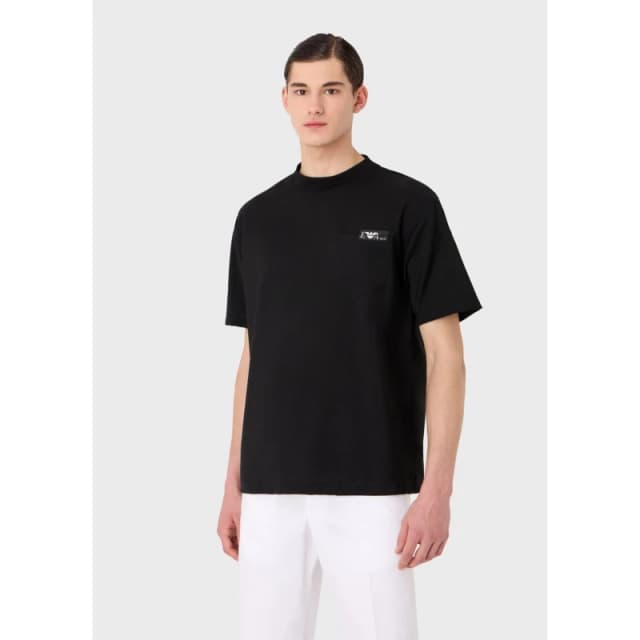 Emporio Armani Micro Logo T-Shirt Black male S