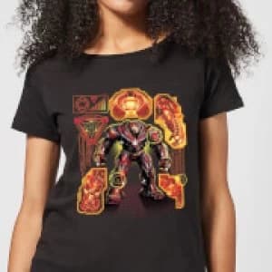 Marvel Avengers Infinity War Hulkbuster Womens T-Shirt - Black