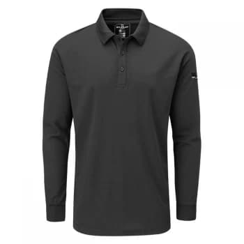 Stuburt Long Sleeve Polo - Black