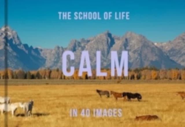 Calm in 40 Images : The art of finding serenity Hardback