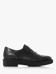 Bertie Black Leather 'Filetch' Brogues - 3