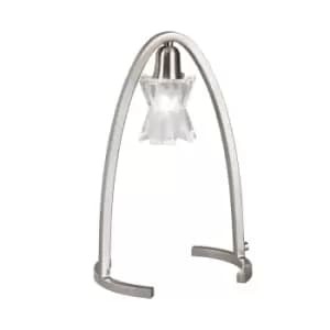 Alaska Table 1 Light G9, Satin Nickel