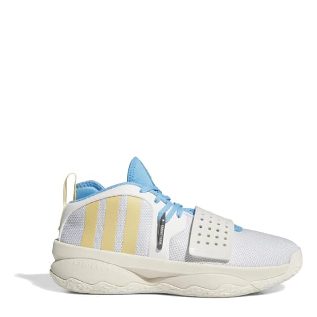 adidas Dame 8 Extply Basketball Trainers Mens - White White 6