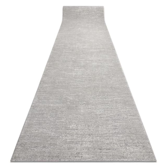 RugsX Modern Runner Tuls 51248 Structural, Melange Grey 60 Cm 60X170 Cm