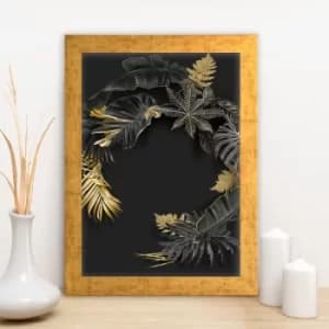 AC12272171954 Multicolor Decorative Framed MDF Painting