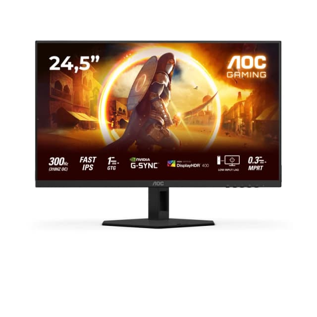 AOC G4 25G4SRE 24.5 IPS Full HD 310Hz 0.3ms Gaming Monitor 25G4SRE Black