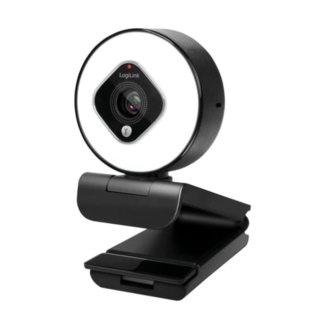 LogiLink UA0384 webcam 2 MP 1920 x 1080 pixels USB 2.0 Black. White