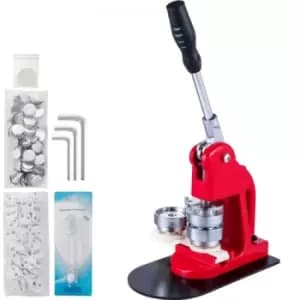VEVOR 44mm Button Maker 1.73 Button and Badge Maker Machine Button Maker Press Punch Press Machine with 1000 Buttons(1000pcs)