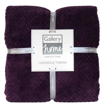 Robert Dyas Gallery Waffle Fleece Throw