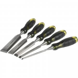 Roughneck 5 Piece Bevel Edge Chisel Set