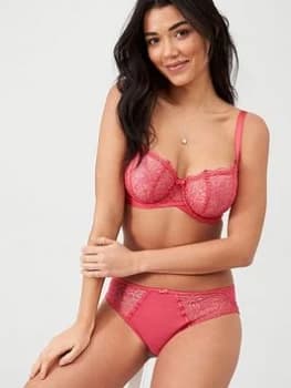 Panache Alexandra Brief - Coral, Size 10, Women