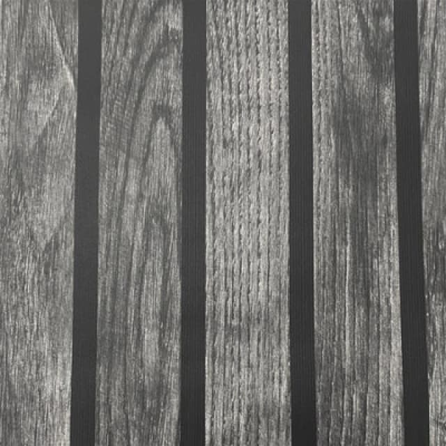 Muriva Ltd Muriva Wooded Slats Black Wallpaper, Black 102576