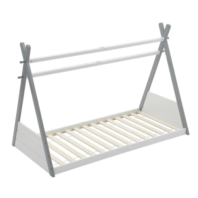 Kabinet UK Montessori Kid beds Floor Bed White Grey unisex One size