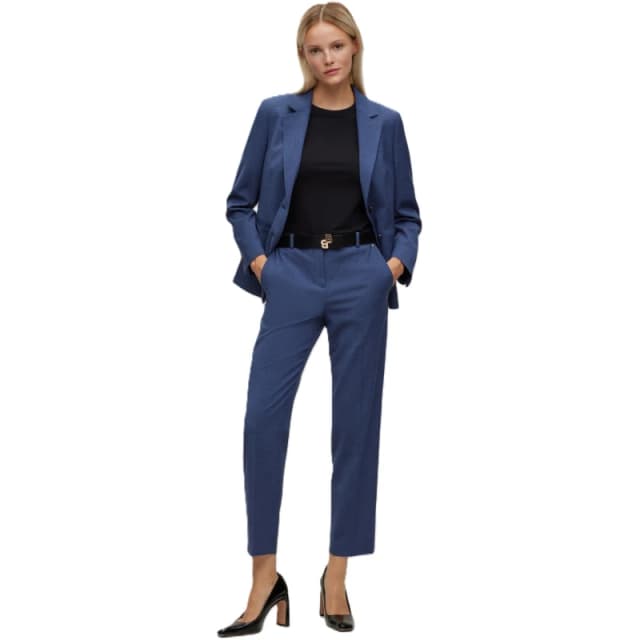 Boss Womens Tasewa Wide Leg Trousers Open Misc female 8 (S)