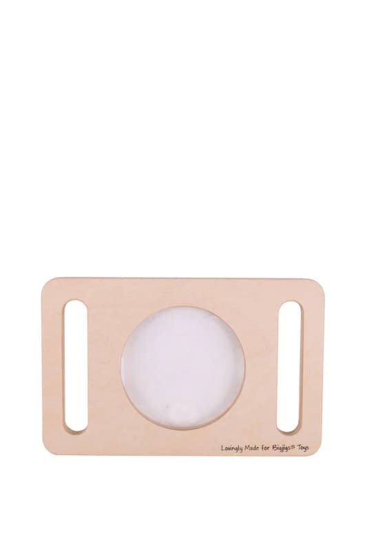 Bigjigs Toys Two Handed Magnifier Glass Natural unisex