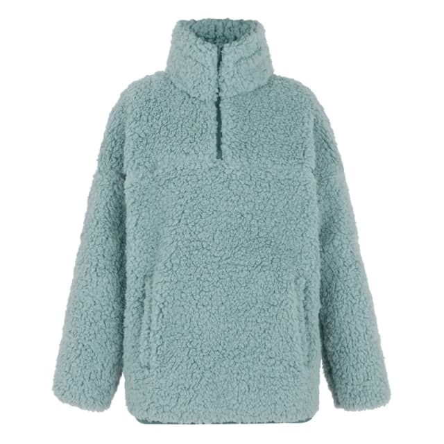 Children's 1/2 zip fleece Regatta Kaliza Vert Unisex 3/4 ans
