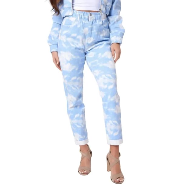Project X Paris Womens paper bag Trousers Project X Paris Bleu Female S