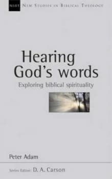 Hearing Gods Words by Peter Adam Paperback