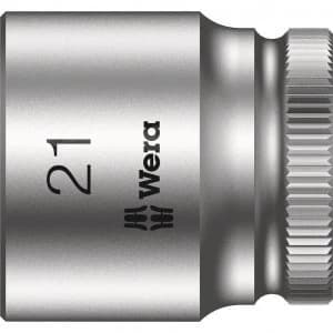 Wera 8790 HMB Zyklop 3/8" Drive Hexagon Socket Metric 3/8" 21mm